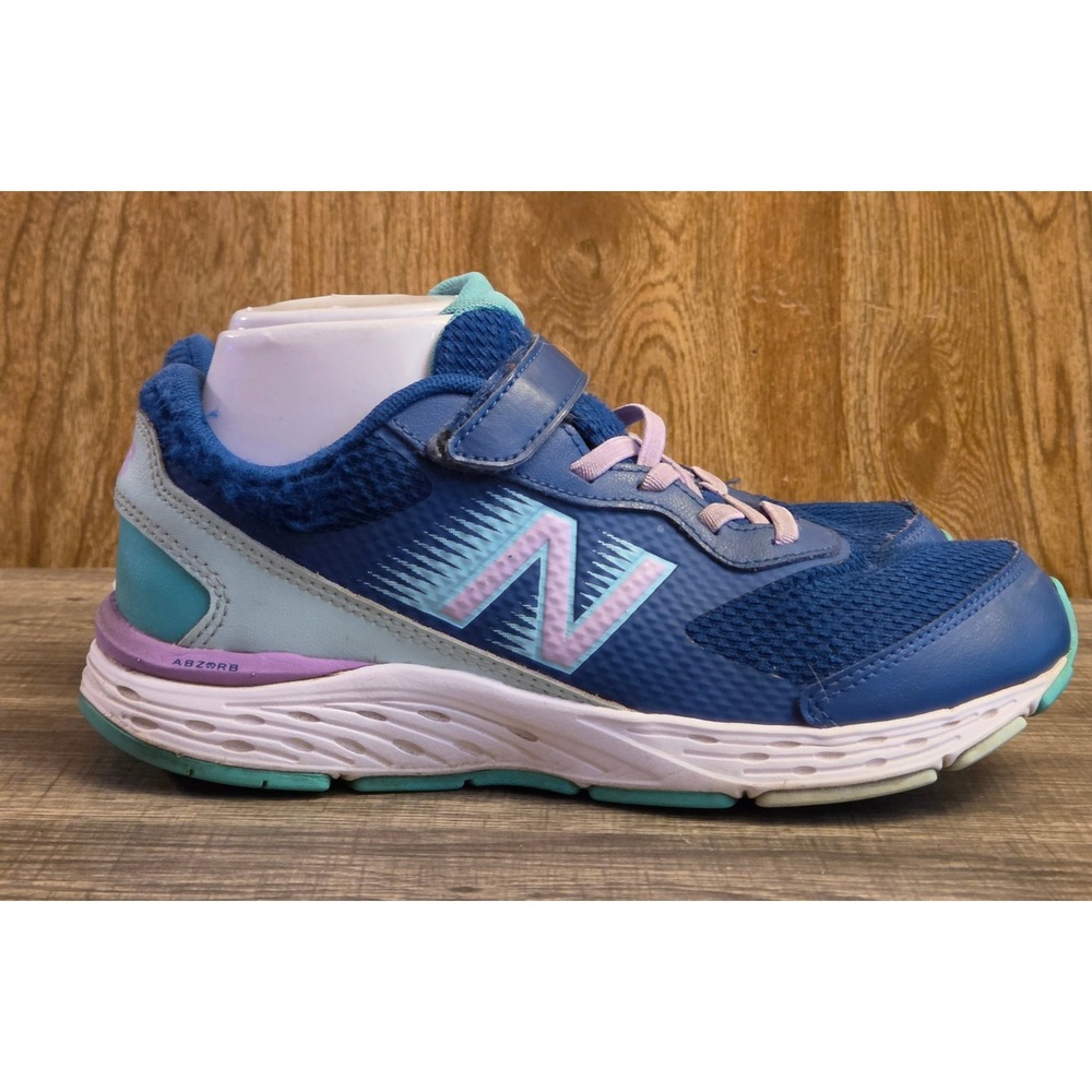 New Balance Abzorb 680 Running Shoes Sneakers Mens Size 6 Blue Purple
